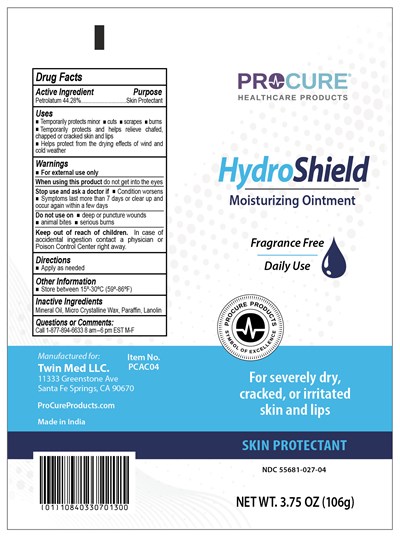 Pcac04 Image (Pcac04 Hydroshield Moisturizing Oint.3.5oz Tube)